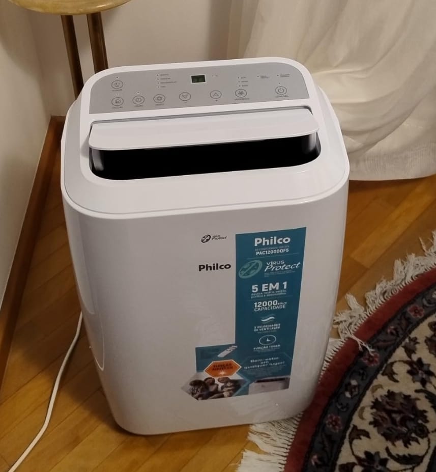 Ar-Condicionado Portátil Philco PAC12000QF5 Quente/Frio 127V - Eba Promoção