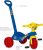 Triciclo Tico-Tico Patrulha Canina C/ Haste, Bandeirante, Azul