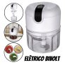 Mini Processador De Alimentos 3 Lâminas Elétrico Bivolt Usb ( Cores variadas)