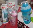 Copo com Canudo Flexi Cup NUK Muda de Cor 300ml – Rosa