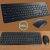 Teclado e Mouse Sem Fio Dell KM3322W, USB, ABNT2, Preto – 580-BBBB