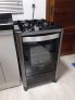 Fogão de Piso 4Q GRAND CHEFF Gás Silver BIVOLT