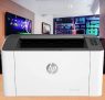 Impressora HP Laser 107a. Tecnologia de impressão Laser Impressora para Pequenas e Médias Empresas. Conectividade: USB 2.0 de alta velocidade (4ZB77A)