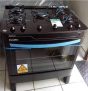 Fogão 5 Bocas Esmaltec Preto – Acendimento Automático Agata Glass 5090