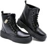 Bota Coturno Militar Feminino Blogueira Cano Alto Com Cadarço Sola de Borracha Antiderrapante 202-GG