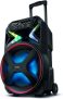 Caixa Amplificada Connect Lights, Mondial, Preto/Vermelho, 400W RMS, Bivolt – CM-400