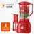 Liquidificador Mondial L-99-FR Vermelho com Filtro 3 Velocidades 500W