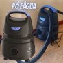 *Electrolux 3011AHBR411 – Aspirador água pó, compacto potente função sopro 1400W, 12 L total, 5 L util, protetor termico, 127v, Preto Com Detalhes Em Azul*