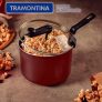 Tramontina PIPOQUEIRA 20CM 3,5L LORETO VERMELHO – ALUMINIO COM REVESTIMENTO ANTIADERENTE