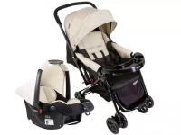 Carrinho de Bebê com Bebê Conforto Cosco – Travel System Reverse 0 a 15kg