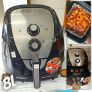 Fritadeira Sem Óleo Air Fryer 8L, Mondial, Preto/Inox, 1900W, 220V – AFN-80-BI