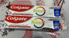 Colgate Total 12 Clean Mint – Creme Dental, 2 unidades de 180g