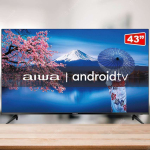 Smart TV Aiwa 43”, Android, Full HD, Borda Ultrafina, HDR10, Dolby Áudio – AWS-TV-43-BL-02-A