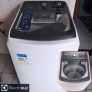 Lavadora de Roupas Electrolux 14kg Cesto Inox – 11 Programas de Lavagem Branca Premium Care LEC14