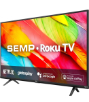 Smart TV LED 43″ FULL HD Semp R6500 – Roku, Alexa, Wifi