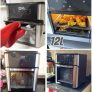 💥Fritadeira Elétrica sem óleo/Air Fryer Mondial – AFO-12L-BI Oven Preta 12L com Forno