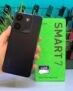 Smartphone Infinix Smart 7 64GB Preto 4G MediaTek 3GB RAM 6,6″ Câm. 13MP + Selfie 5MP Dual Chip