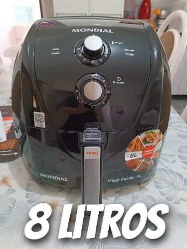 Fritadeira Sem Óleo Air Fryer 8 Litros - Mondial