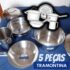 WAP Aspirador de Pó e água Compacto GTW BAGLESS 1400W 6 Litros 160 mbar Soprador e Barril Portátil 220V