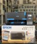 Impressora a cor multifuncional Epson EcoTank L3250 com wifi preta 110V