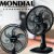 Ventilador de Mesa Mondial Super Power VSP-30-B 30cm 6 Pás 3 Velocidades Preto