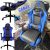 ThunderX3 Cadeira Gamer Profissional TGC12 Preta/Azul