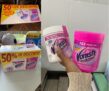 Vanish Kit Tira Manchas Em Pó Oxi Action Com 1 Rosa 450G E 1 Branco 450G