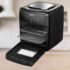Grill Asteria Compact Mallory Grill multifunção, Luzes indicadoras de funcionamento, Alça com toque-frio e Trava de segurança 220V