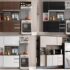 Guarda-roupa Casal com Espelho 6 Portas 4 Gavetas Araplac Braga