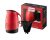 Conjunto de Bule Térmico Vermelho e Preto 700ml + Suporte para Filtro 102 – Sanremo