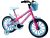 Bicicleta Infantil Aro 16 Colli Aurora Fest – Rosa Neon com Rodinhas Freio V-Brake