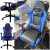 ThunderX3 Cadeira Gamer Profissional TGC12 Preta/Azul