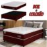 Cama Box Casal (Box + Colchão) – Plumatex Molas Ensacadas Alfa