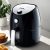 Fritadeira Sem Óleo Air fryer Eos Chef Gourmet 4 Litros Preto com Cinza Eaf40s 110v