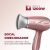 Secador De Cabelo Golden Rose Mondial Portátil Viagem Bivolt Cor Rosa-claro 110V/220V