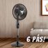 Conjunto Cabeceira Cama Casal 1,40 Com kit 2 Criado Quarto Milena (Cinza – Cinza/Cinamomo)