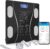 Balança Digital Bioimpedância Corporal Vidro 140kg Bluetooth
