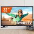 2022 Smart TV LG 32″ HD 32LQ620 WiFi Bluetooth HDR ThinQAI compatível com Smart Magic Google Alexa