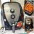 Fritadeira Air Fryer Oven Eos 12l Digital Titanium 110v