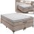 Cama Box Queen (Box + Colchão) Ortobom – de Mola 61cm de Altura New Ortotech