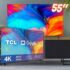 Smart TV 50” 4K LED TCL 50P635 VA Wi-Fi Bluetooth HDR Google Assistente 3 HDMI 1 USB