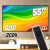 Samsung Smart TV 55″ QLED 4K 55Q60D – Tecnologia de Pontos Quânticos, Design AirSlim