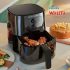 Panela de Pressão Tramontina Vancouver Effect em Alumínio com Revestimento Interno e Externo em Antiaderente Starflon Max Preto 24 cm 6 L