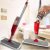 WAP Vassoura MOP Spray com Reservatório 460 ml Multiuso 3 em 1 Borrifa Limpa e Seca com Pano Microfibra Refil
