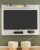 Painel para TV até 58” Caemmun Cross – 2 Prateleiras