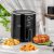 Fritadeira Elétrica sem óleo Air Fryer 3,5L 1500W 127V Preta Multi – GO211