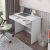 Escrivaninha/Mesa de Computador com 1 Gaveta e Prateleira Organizadora para Quarto ou Escritório de Estudo (Branco)