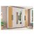 Guarda-roupa Casal com Espelho 6 Portas 4 Gavetas Araplac Braga