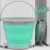 Balde 5 L Retrátil Verde Água, RET3512, Flash Limp