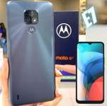 Smartphone Motorola Moto E7 32GB Cinza Metálico – 4G Octa-Core 2GB RAM 6,5” Câm. Dupla + Selfie 5MP